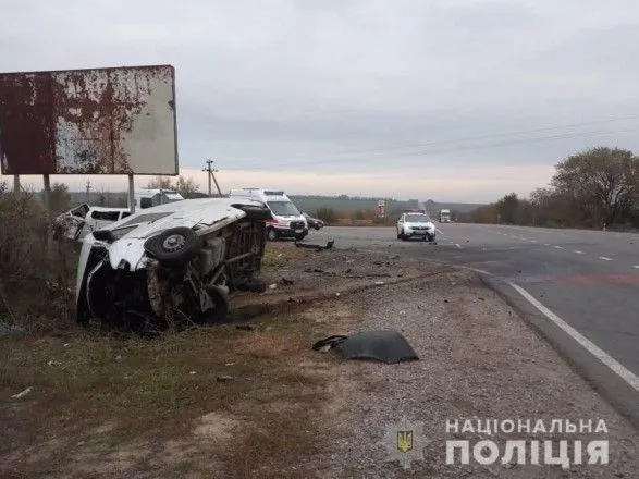На трассе Одесса - Рени столкнулись микроавтобусы: есть погибшие, много пострадавших