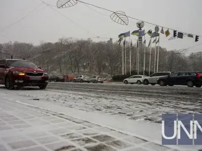 Первый снег в Киеве появился на 5 дней позже, чем обычно - метеорологи