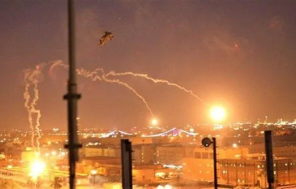 "Зеленая зона" Багдада подверглась ракетному обстрелу