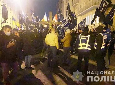 Заходи з нагоди Дня Гідності та Свободи у Києві пройшли спокійно і без порушень - поліція