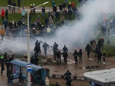 У Білорусі під час протестів затримали понад 370 людей, є травмовані