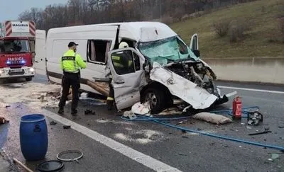 В Словакии разбился микроавтобус с украинцами: есть погибшие и раненые