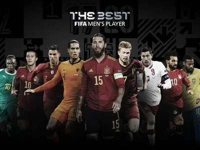 ФІФА оголосила претендентів на звання найкращого футболіста року