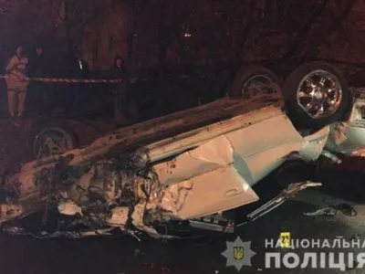 В Хмельницкой области на скорости перевернулся легковик Subaru - погибло две женщины
