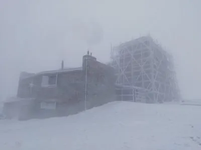 На засніженому високогір'ї Карпат вдарив 10-градусний мороз
