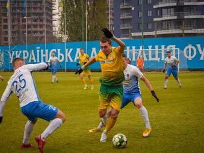 Определился лидер стартовой половины сезона Первой лиги Украины по футболу