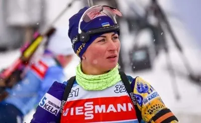 Українка Семеренко потрапила до десятки найкращих в спринті Кубку світу з біатлону