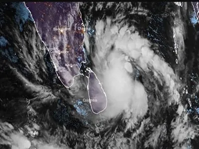 Циклон "Буреві" накрив узбережжя Шрі-Ланки та Індії