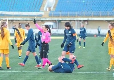 Украинский женский футбольный клуб продлил победную серию в Лиге чемпионов