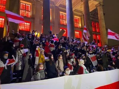 В Берлине с участием Тихановской прошел митинг диаспоры беларусов