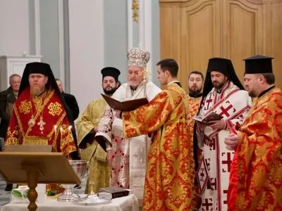 Андреевская церковь приняла первое богослужение после 11 лет реставрации