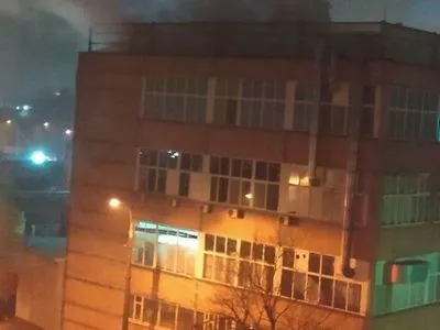 В Киеве произошел пожар на "Электронмаше"