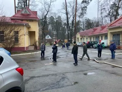 В Киеве горел психоневрологический диспансер - эвакуированы более полсотни человек