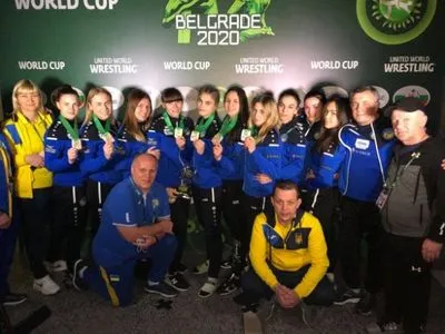 Українська збірна виборола друге загальнокомандне місце на Кубку світу з боротьби