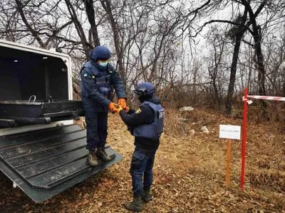 Разминирование Донбасса: за неделю уничтожили более 700 боеприпасов