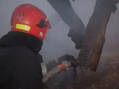 В Хмельницкой области сгорело здание аграрного предприятия