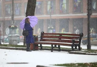 Киевлян предупредили о мокром снеге 23 декабря