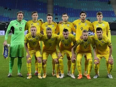 Сборная Украины сохранила место в заключительном рейтинге года ФИФА