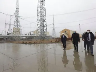 В Херсонской области запустили "стратегическую" линию электропередач от Запорожской АЭС