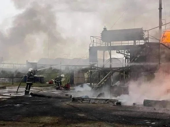 На Миколаївщині сталася пожежа на території нафтобази