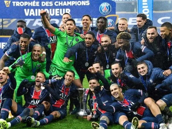 "ПСЖ" ввосьме поспіль завоював Суперкубок Франції з футболу
