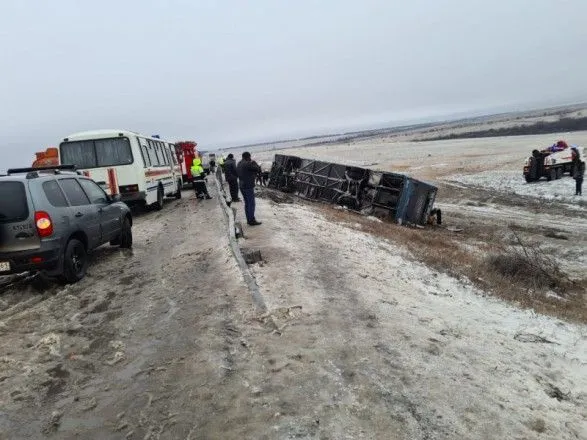 У Росії розбився автобус з українцями, є жертви