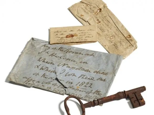 Ключ від кімнати, в якій помер Наполеон, продали з аукціону