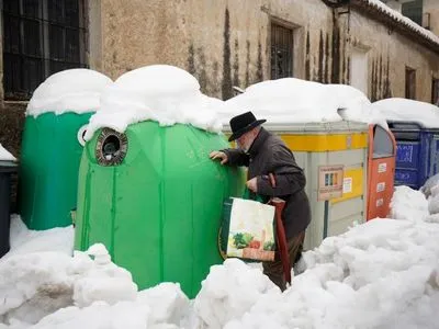 Сніговий колапс в Іспанії: збитки від негоди лише у Мадриді перевищили 1,3 млрд євро