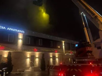 Поліція встановлює обставини пожежі в одеському готелі