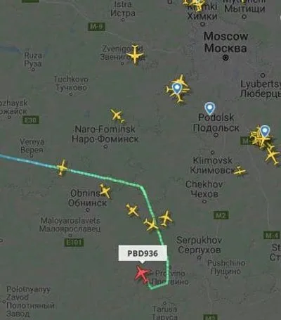 Літак Навального перенаправили в аеропорт Шереметьєво - ЗМІ