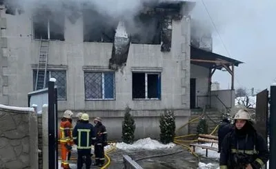 Пожар в харьковском доме престарелых: два человека находятся в состоянии средней тяжести