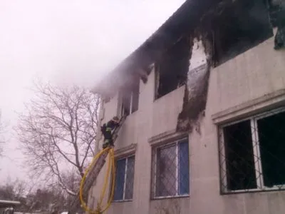 Пожар в харьковском доме престарелых потушили