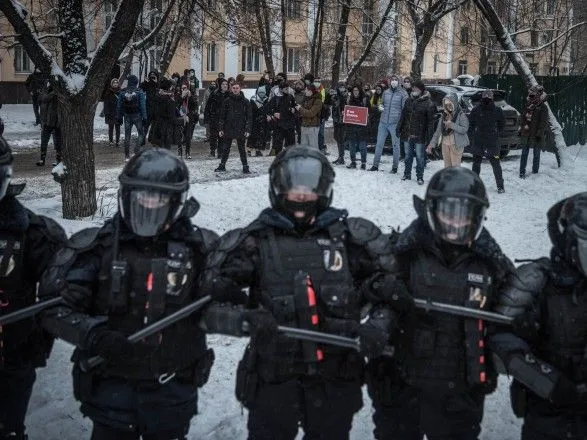 Кремль про сотні затриманих напередодні у Москві: це все провокатори