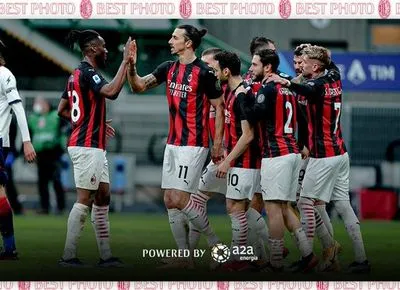 Дубль Ибрагимовича помог "Милану" вернуть лидерство в Серии А
