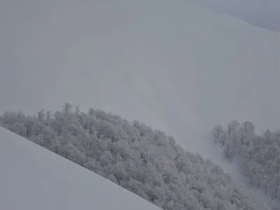 В Карпатах намело больше метра снега