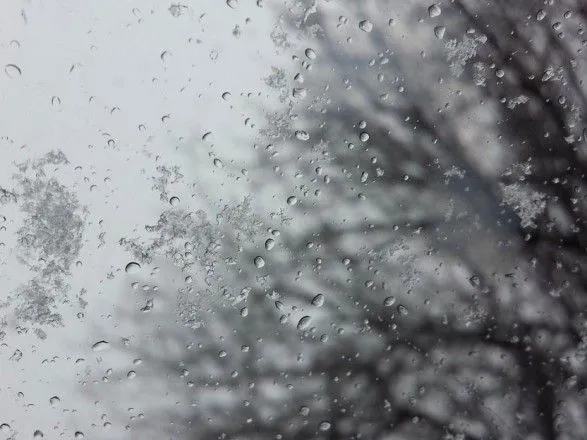Новая волна непогоды: после снега на ряд областей Украины спустился дождь
