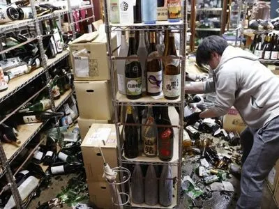 Внаслідок землетрусу в Японії постраждало 34 особи