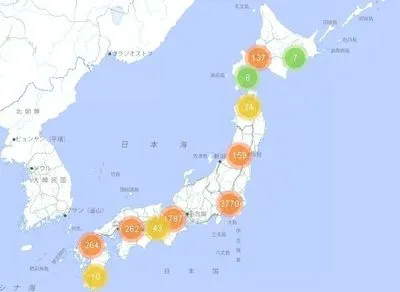 В Японії створили мапу районів з "гучними" дітьми