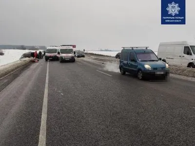 Масштабное ДТП под Киевом: столкнулись пять автомобилей, есть жертвы