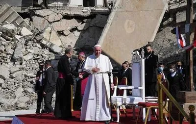 Папа Римський Франциск прибув в Мосул, колишню "столицю" ІДІЛ в Іраці