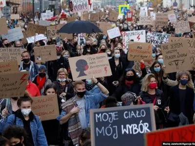 У Польщі протестували проти заборони абортів