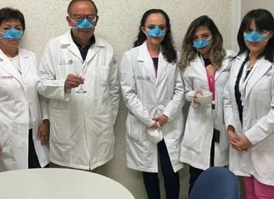 У Мексиці створили медичні маски, які носять на носу