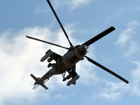 Российский вертолет нарушил воздушное пространство Украины. Киев требует объяснений