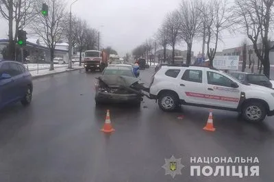 В Тернополе попал в ДТП автомобиль с вакцинами от COVID-19, пострадали три человека