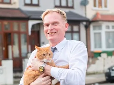 В Лондоне GPS-ошейник для кота передвигается без животного
