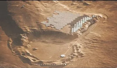 Первый город на красной планете: представлен дизайн марсианского города