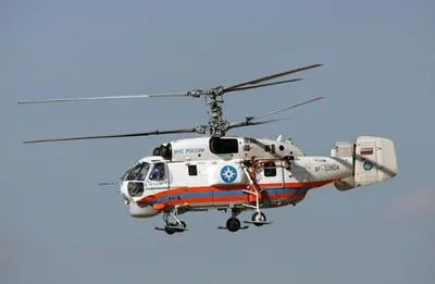 В России разбился вертолет МЧС, есть жертва