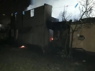 В Киевской области ликвидировали пожар частного дома