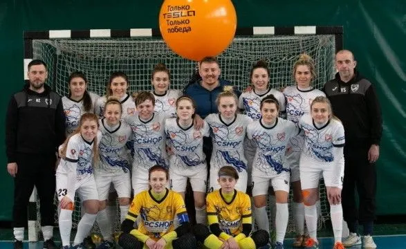 Женский клуб "ЗХО-Тесла" стал триумфатором чемпионата Украины по футзалу