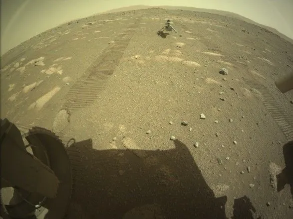 NASA высадила на Марс мини-геликоптер для первого полета над Красной планетой